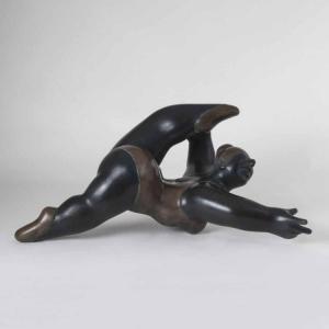 Wanner Gabriele 1936,Female acrobat,1989,Stahl DE 2018-02-24