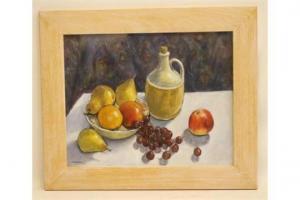 WARBURTON LESLIE 1917-2014,Flagon and Fruit,Hartleys Auctioneers and Valuers GB 2015-03-25