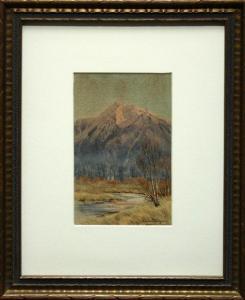 Warburton Young Charles 1865-1932,Mountains,Clars Auction Gallery US 2009-09-12