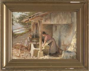 WARD Bernard Evans 1857-1933,Escena rural,1902,Balclis ES 2017-07-13