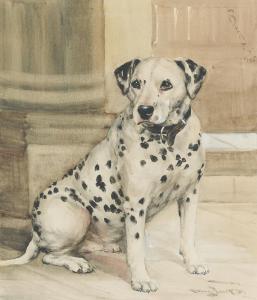 Ward Binks Reuben 1880-1950,'Bumble' - A Dalmatian,1945,Bonhams GB 2023-11-08