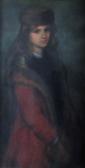 WARD Charlotte Blakeney,Three Quarter length Portrait of a Young Girl,John Nicholson GB 2014-12-17