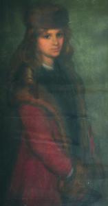 WARD Charlotte Blakeney,Three Quarter length Portrait of a Young Girl,John Nicholson GB 2014-09-24