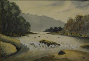 WARD Cyril 1863-1935,River landscape,1928,Golding Young & Co. GB 2021-12-15