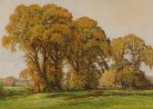 WARD Cyril 1863-1935,the edge of a field,Burstow and Hewett GB 2018-09-20