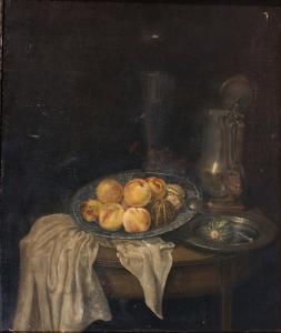 WARD DAISY LINDA 1883-1973,Still life with a pewter tankard and a blue and wh,Mallams GB 2008-10-10