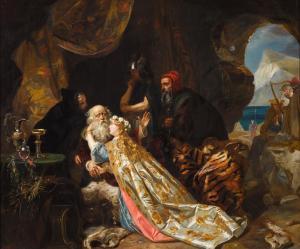 WARD Edward Matthew 1816-1879,King Lear and Cordelia,1857,Sotheby's GB 2021-07-14