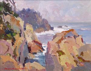 WARD Edward Norton 1928,North Shore, Point Lobos,Clars Auction Gallery US 2018-09-16