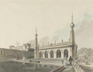 WARD Francis Swain 1720-1795,The Palace of the late Nabob of Arcot,Bonhams GB 2012-08-08