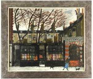 WARD Hazel 1928-2010,Shop front, South Kensington - 'Mrs Birch, Furnish,Cheffins GB 2019-03-21