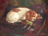 WARD Henrietta 1832-1924,Portraitof Ruby, a King Charles Spaniel,Dreweatt-Neate GB 2005-08-21