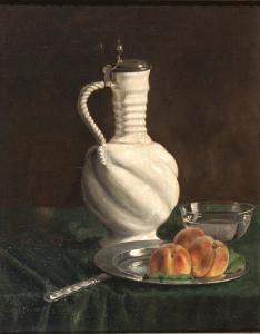 WARD Hilda 1878-1950,Still life with a pewter lidded white pottery jug ,Mallams GB 2008-10-10