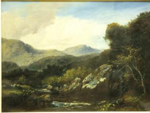 WARD J.C 1800-1800,Mountain stream, Glen Aray, Argyllshire,1850,Wotton GB 2019-08-20