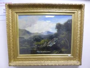 WARD J.C 1800-1800,Stream in mountain landscape,1850,Richard Winterton GB 2016-09-21
