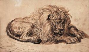 WARD James 1769-1859,A lion at rest,Christie's GB 2001-05-16