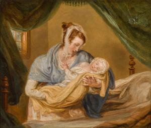 WARD James 1769-1859,A mother and child in an interior,Sotheby's GB 2024-04-10