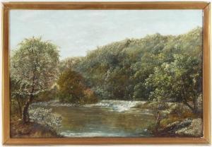 WARD James C 1821-1883,River Landscape,1864,Simon Chorley Art & Antiques GB 2017-01-31
