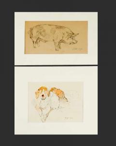 WARD James 1769-1859,pig and three dogs,Deutsch AT 2019-06-14