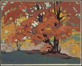 WARD K. CAMPBELL 1902-1988,Canadian Autumn,Heffel CA 2013-02-28