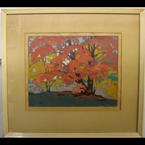 WARD K. CAMPBELL 1902-1988,CANADIAN AUTUMN,Waddington's CA 2010-03-15