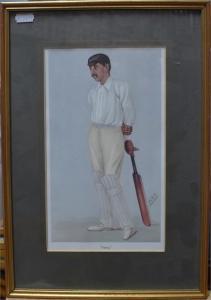 WARD Leslie 1851-1922,Australian Cricket,Andrew Smith and Son GB 2018-10-30
