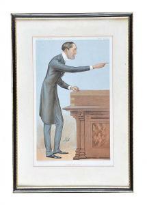WARD Leslie,SIR EDWARD CARSON, DUBLIN UNIVERSITY NOV. 1893,Ross's Auctioneers and values 2017-03-30