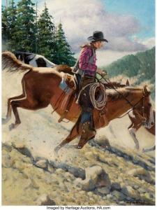 WARD ROY LEE 1941-2015,Wild Horses,20th Century,Heritage US 2020-12-01