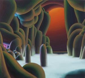 WARD Scott Christian 1977,Cave with a Blue Mist and Orange Light,2003,Christie's GB 2015-07-22