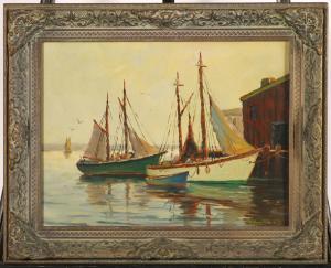WARD WILLIAM 1930,Awaiting the Tide,Dargate Auction Gallery US 2008-11-07