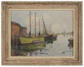 WARD William Dudley B 1875-1935,Brittany Fisherman,19th,Brunk Auctions US 2011-11-19