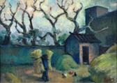 WARDELL Lindsay A 1930-1940,Hong Kong Farmyard,Elder Fine Art AU 2011-12-01