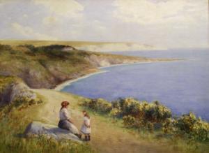 WARDEN L 1800-1900,Girls on the Cliff Top,1912,David Duggleby Limited GB 2009-06-15