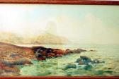 WARDEN L 1800-1900,study of a coastal scene,1904,Fieldings Auctioneers Limited GB 2010-07-24