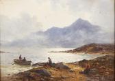 WARDEN Laurence,Fishermen and a woman in a lan,20th century,Bellmans Fine Art Auctioneers 2021-09-07