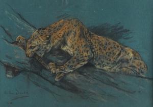 WARDLE Arthur 1864-1949,Leopard killing a python,Bellmans Fine Art Auctioneers GB 2024-03-28