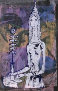 WARE Charles M. 1920,Untitled - Young Sorceress,1969,Ro Gallery US 2010-10-21