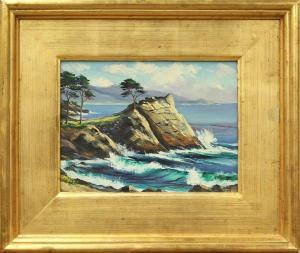 WARE Marie 1900-1900,Lone Cypress,Clars Auction Gallery US 2010-03-14