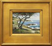 WARE Marie 1900-1900,Serene Shores - 17 Mile Drive - Carmel, Calif,Clars Auction Gallery 2010-03-14