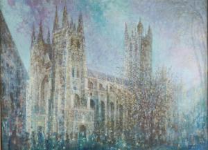 WARE William Edward 1915-1999,Canterbury Cathedral,Bellmans Fine Art Auctioneers GB 2023-01-17