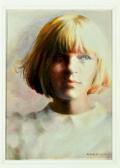 WARECKA Krystyna,A PORTRAIT OF A FAIR-HAIRED GIRL,Anderson & Garland GB 2011-06-07