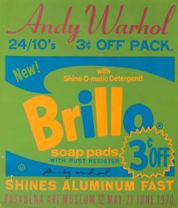 WARHOL Andy,ANDY WARHOL: PASADENA ART MUSEUM EXHIBITION POSTER,1970,Stair Galleries 2018-06-02