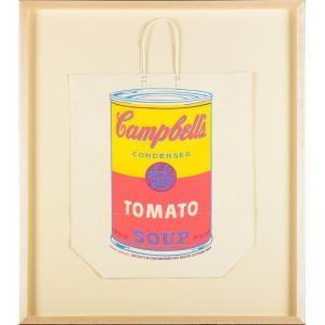 WARHOL Andy,Campbell's Soup Can on Shopping Bag,1966,Rago Arts and Auction Center 2014-11-15