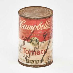 WARHOL Andy 1928-1987,Campbell's Tomato Soup can,Rago Arts and Auction Center US 2016-01-16