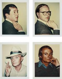 WARHOL Andy 1928-1987,Gilbert & George, Truman Capote, Roy,1975-1981,Phillips, De Pury & Luxembourg 2018-05-18