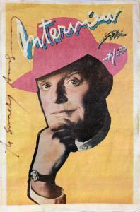 WARHOL Andy 1928-1987,Interview Magazine Cover with Truman Capote,1978,Santa Monica US 2016-11-20
