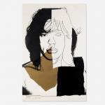 WARHOL Andy 1928-1987,Mick Jagger (from the Mick Jagger portfolio),1975,Wright US 2024-04-18