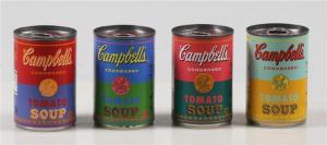WARHOL Andy 1928-1987,Quattro lattineTomato soup,1987,Capitolium Art Casa d'Aste IT 2015-03-24