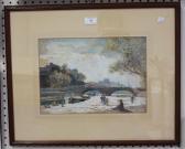 WARING Henry Frank 1900-1928,On the Banks of the Seine,Tooveys Auction GB 2017-07-12