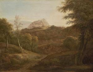 WARNBERGER Simon 1769-1847,Italienische Landschaft,1813,Neumeister DE 2018-12-05
