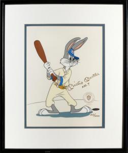 WARNER BROS 1900-1900,Baseball Bugs with Mickey Mantle Autograph,Ro Gallery US 2023-07-01